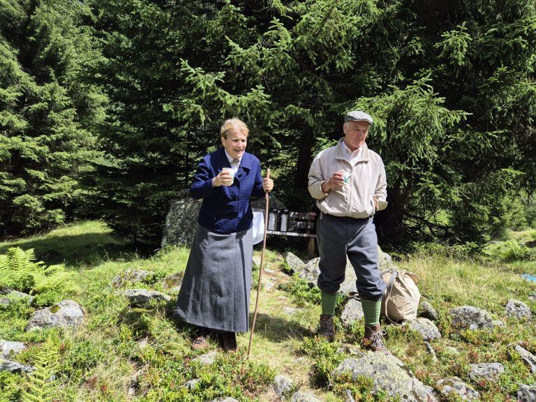 teatro caprile, Theaterwanderung, "Grenzerfahrungen am Zauberberg"