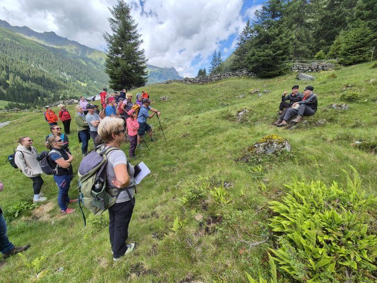 teatro caprile, Theaterwanderung, "Grenzerfahrungen am Zauberberg"