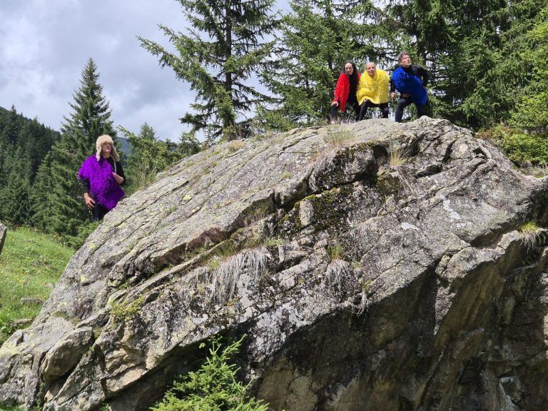 teatro caprile, Theaterwanderung, "Grenzerfahrungen am Zauberberg"