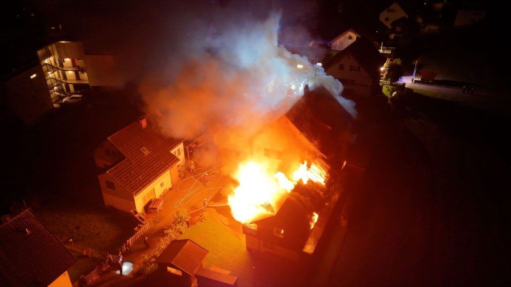 Plötzliche Flammen und Hilferufe: Dramatische Szenen in Lochau