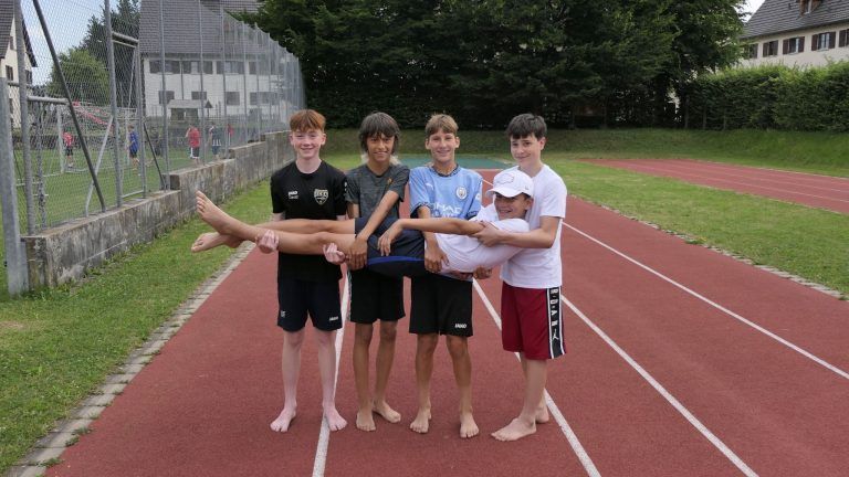 Sport, Spaß und Gemeinschaft zum Schulschluss: Spaß stand an oberster Stelle.
