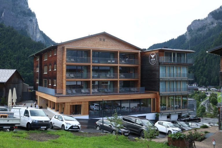 Das in mehrfacher Hinsicht baulich aufgewertete Hotel 