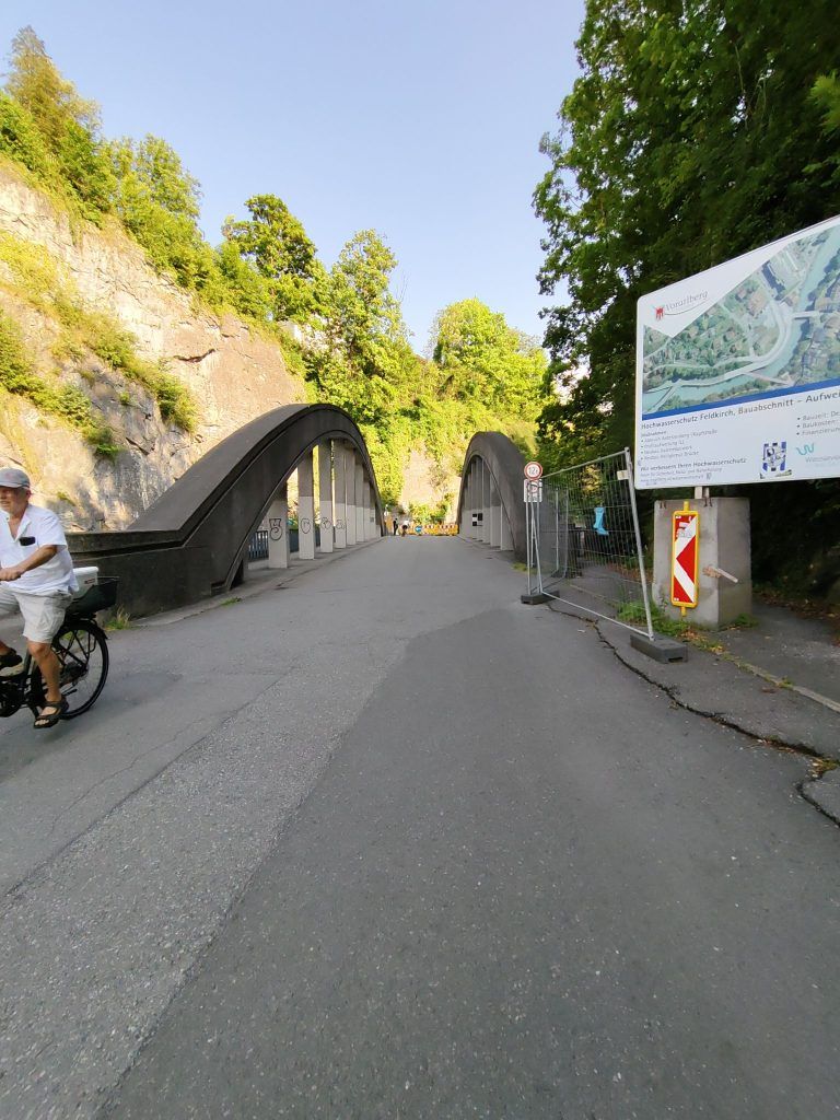 Versteckte Schätze, wo Feldkirch zusammenwuchs : Nachhaltig mobil auf dem historischen Vereinigungsprojekt.