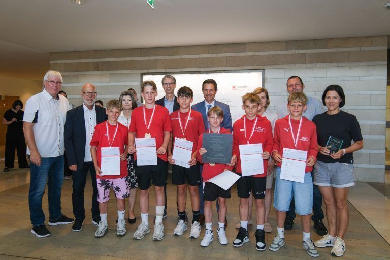 Gold und zweimal Bronze für die SMS Wolfurt bei den Schulolympics.