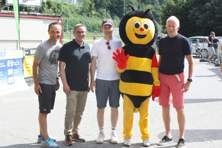 OK-Team Hannes Jochum, Ronald Stefani, Ulrich Knoll und Wilfried Berchtold sorgten für perfekte Bedingungen.