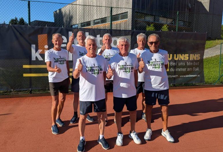 Die Tennissenioren 65 plus holten sich den Vorarlberger Landesmeistertitel.