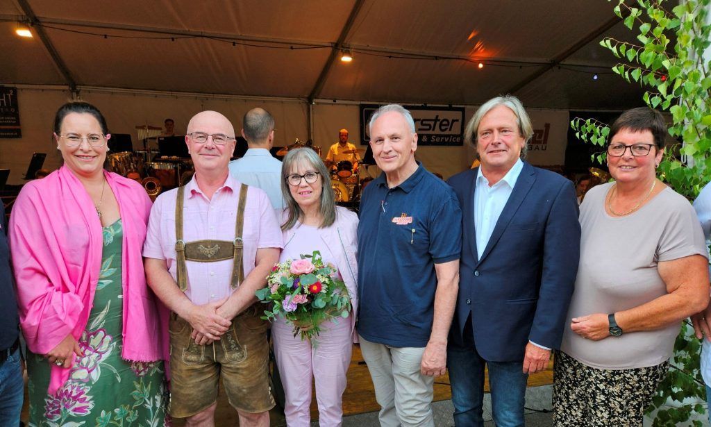 Ehrenzeichen der Gemeinde Lochau in Gold für Wolfram Baldauf
