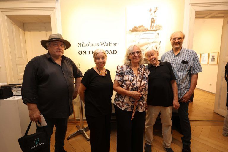 Karlheinz Pichler und May-Britt Nyberg, Eva Amsler, Nikolaus Walter und Hanno Metzler.