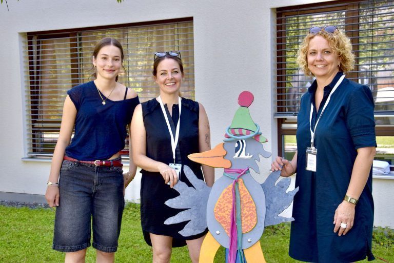 Starkes Zeichen für gelebte Gemeinschaft und Solidarität: Valentina Summer, Ines Ganahl und Angelika Boschetto, v. l.