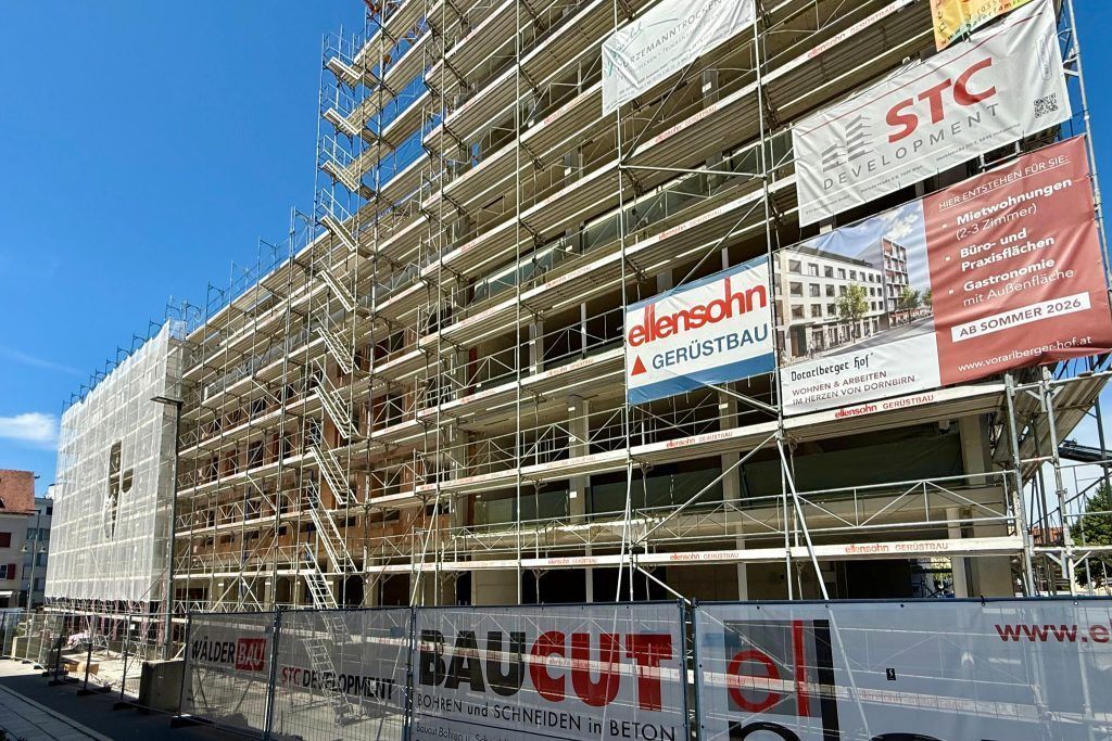 Der neue &#8220;Vorarlberger Hof&#8221; nimmt Form an