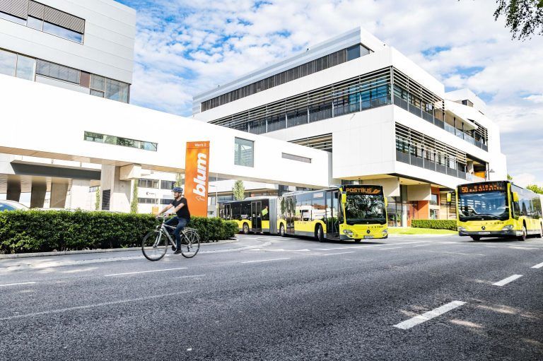 Gerhard Humpeler, Mitglied der Blum-Geschäftsleitung; Mobilität bei Blum