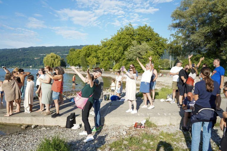Schwimmen Bodensee Querung Alpine-Seven-Challenge