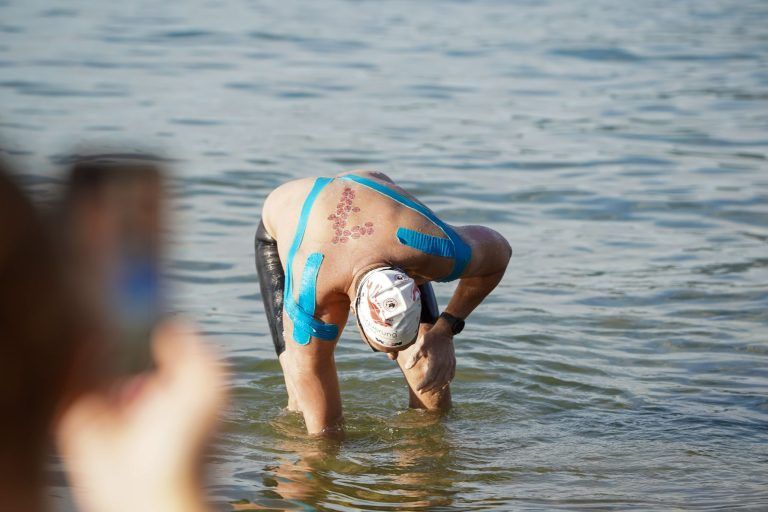 Schwimmen Bodensee Querung Alpine-Seven-Challenge