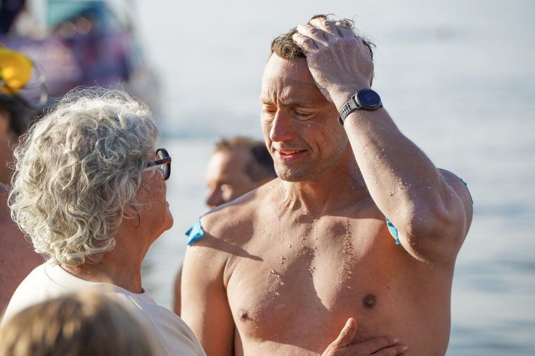 Schwimmen Bodensee Querung Alpine-Seven-Challenge