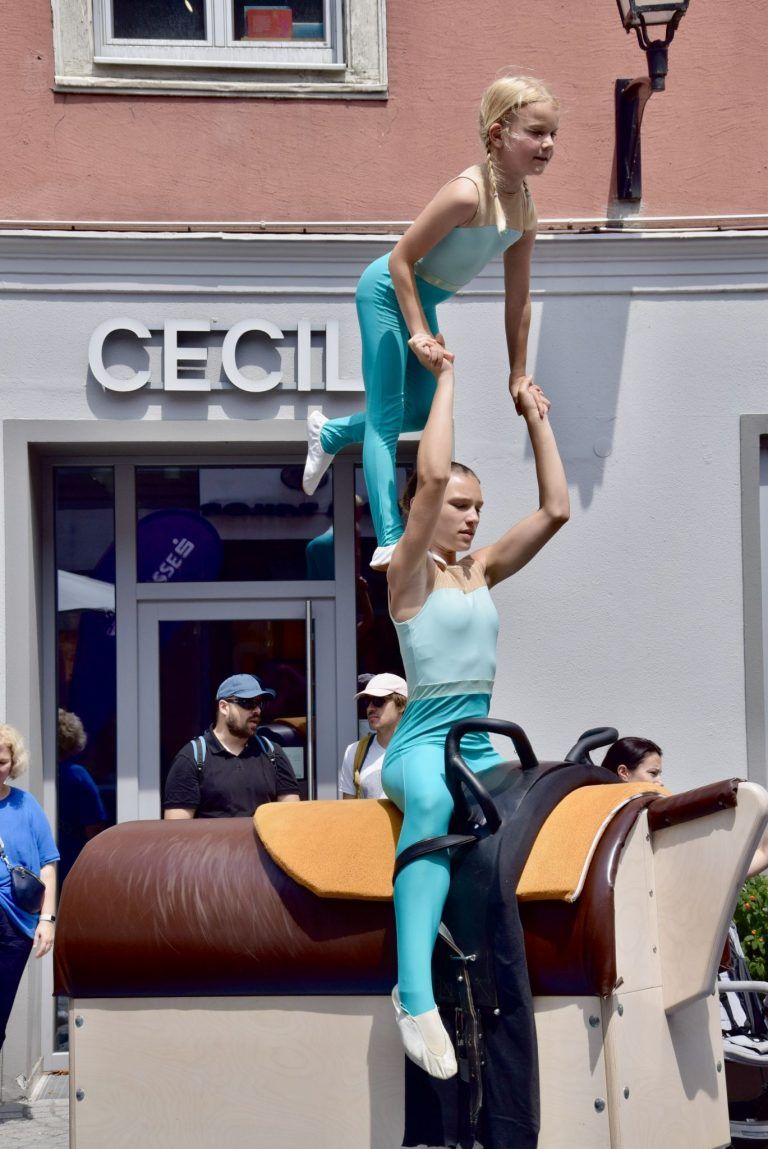 Voltigier- und Reitclubverein St. Leonhard aus Lustenau, Bludenzer Altstadtmagie