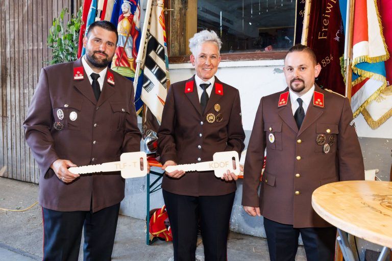 OF Feldkirch Tisis Fahrzeugsegnung