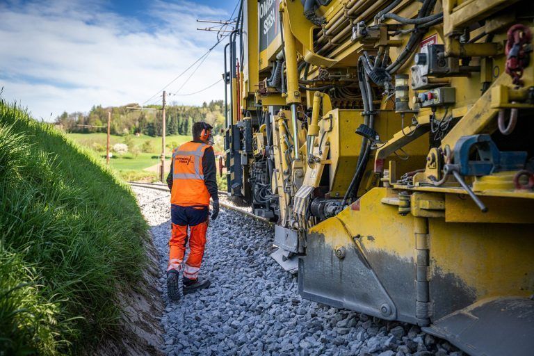 Bahnbaumaschine RSRG