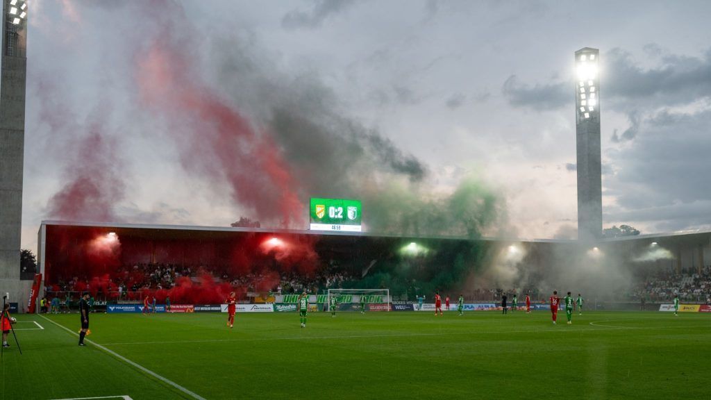 Gewalt in Lustenau: Einweihung des Reichshofstadions lockte deutsche Hooligans an