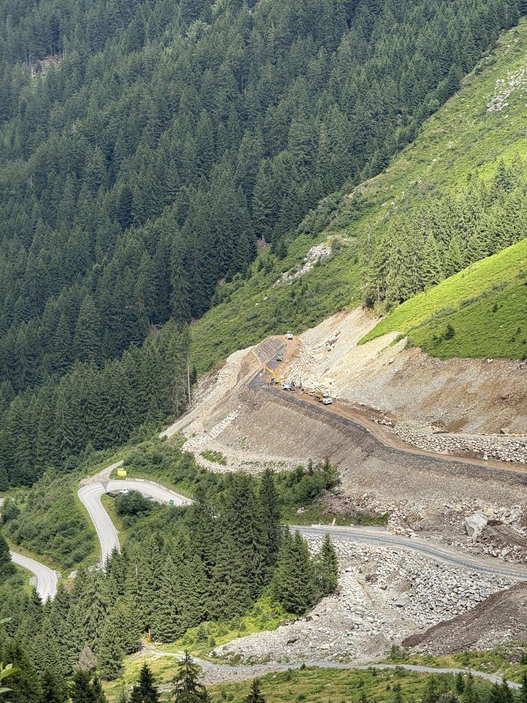 Hochalpenstraße, Wiedereröffnung, Murenabgang, Mure, Partenen, Montafon