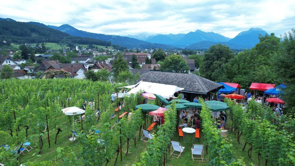 Messe, Musik und Genuss im Klauser Rebgarten