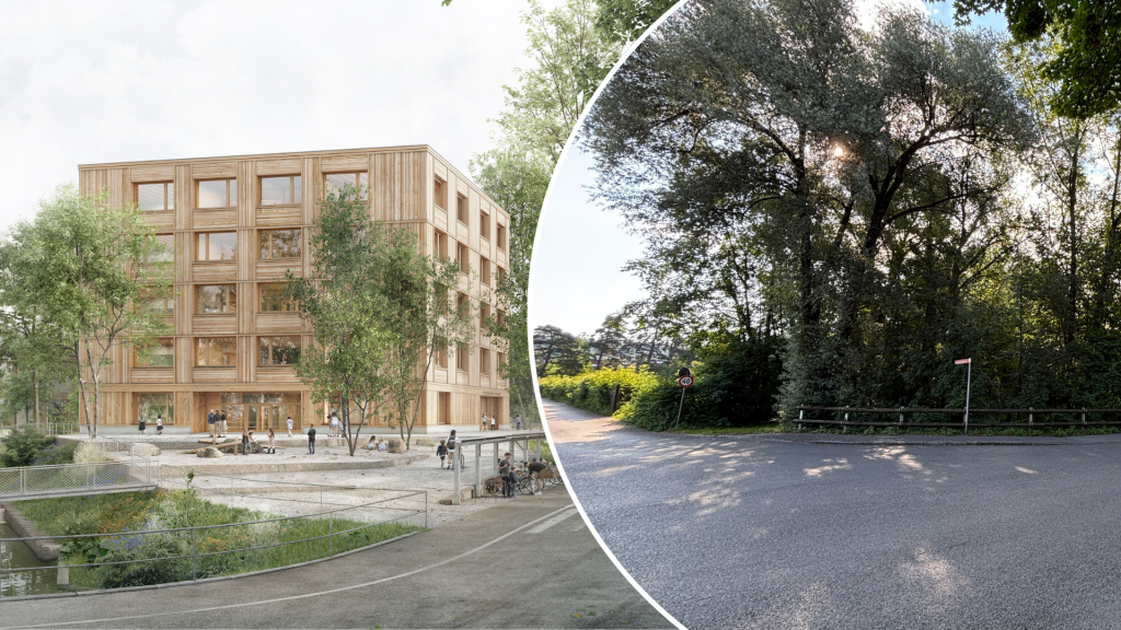 So viel günstiger könnte die Volksschule Forach Dornbirn am neuen Standort werden