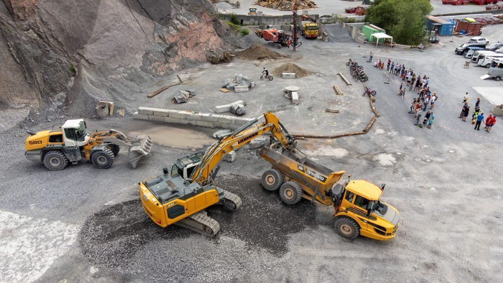 Einblicke in moderne Kies- und Betonproduktion in Lorüns