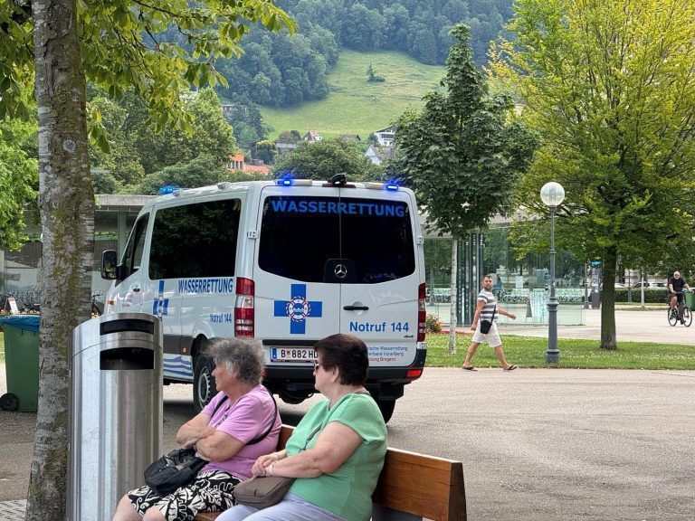 Achtjähriges Kind in Bregenz vermisst, Suchaktion