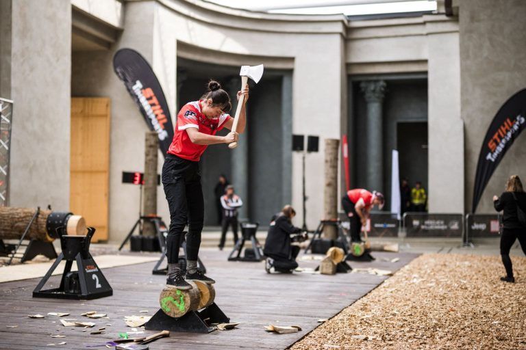 VdT Johanna Loretz, Sportholzfällerin, Lumberjack