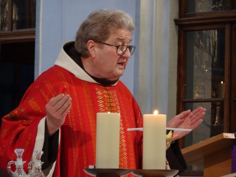 Abschied mit offenen Türen: Pater Wenzeslaus war beliebt für sein offenes Herz und seine Haltung.