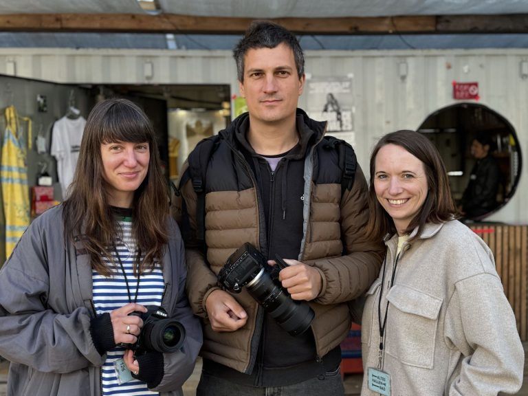 Musikalische Highlights : Ira und John vom Video-Team mit Jessica Ölz (Poolbar Marketing).