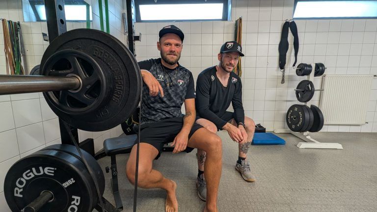 Pioneers-Cracks beim Training