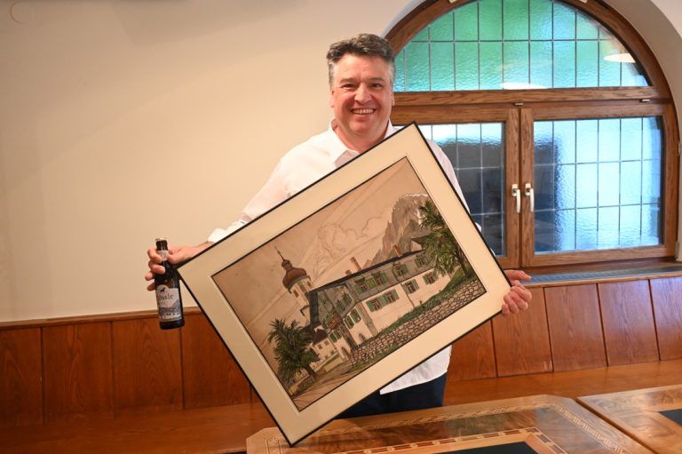 Valentin Bargehr freut sich auf die Veranstaltungen zum 250jährigen Jubiläum des Gasthof Rössle.