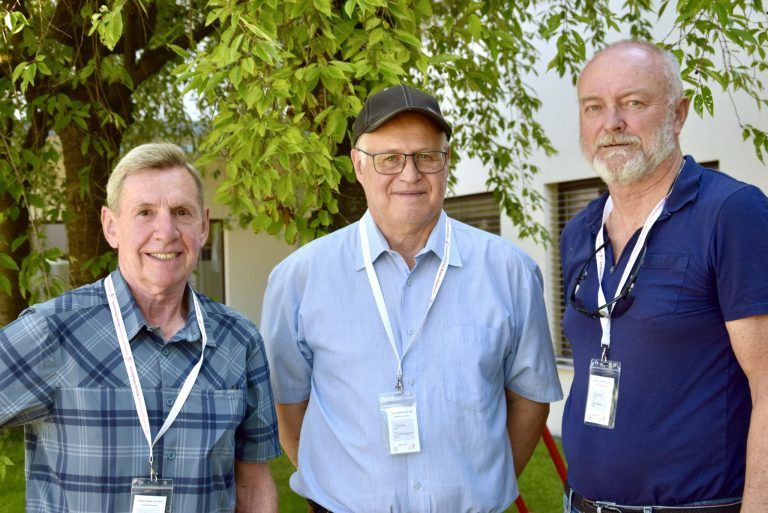 Starkes Zeichen für gelebte Gemeinschaft und Solidarität: KPV Bludenz-Beirat und Bgm. a. D. Lothar Ladner (Lorüns), KPV Bludenz-Obfrau-Stellvertreter Heinz Tinkhauser und KPV Bludenz-Beirat Elmar Buda, v. l.