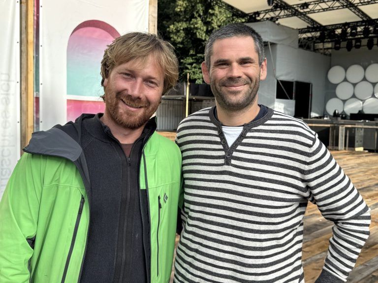 Musikalische Highlights : Marlon Winter und David Arrich.