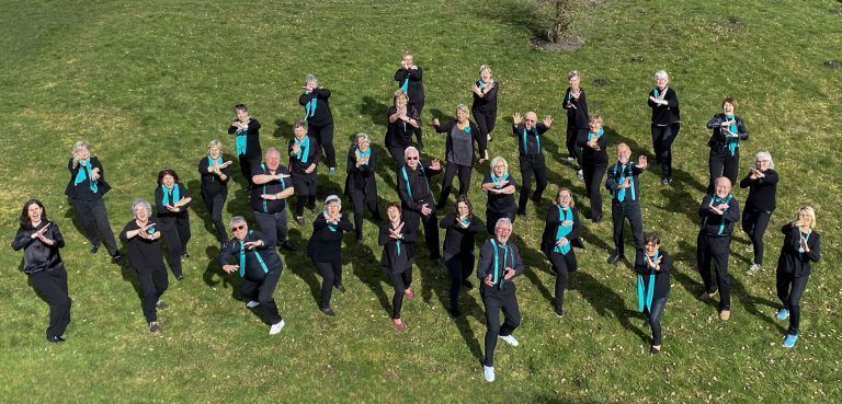 Ein Fest der Chöre: Der Gesangverein Konkordia begeisterte das Publikum auf dem Chorfestival. (Quelle: Konkordia)