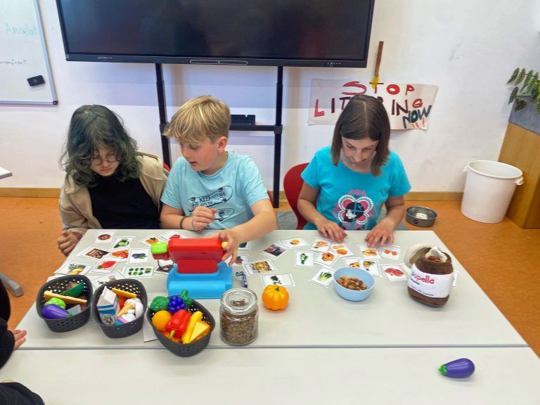 Fellnase mit Lehrauftrag: Auch gesunde Ernährung spielte ein Rolle beim Projekt.