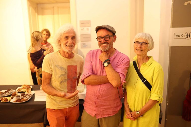 Fotokunst aus fern und nah von Nikolaus Walter : Friedrich, Peter Lampert und Jutta Gnaiger-Rathmanner.