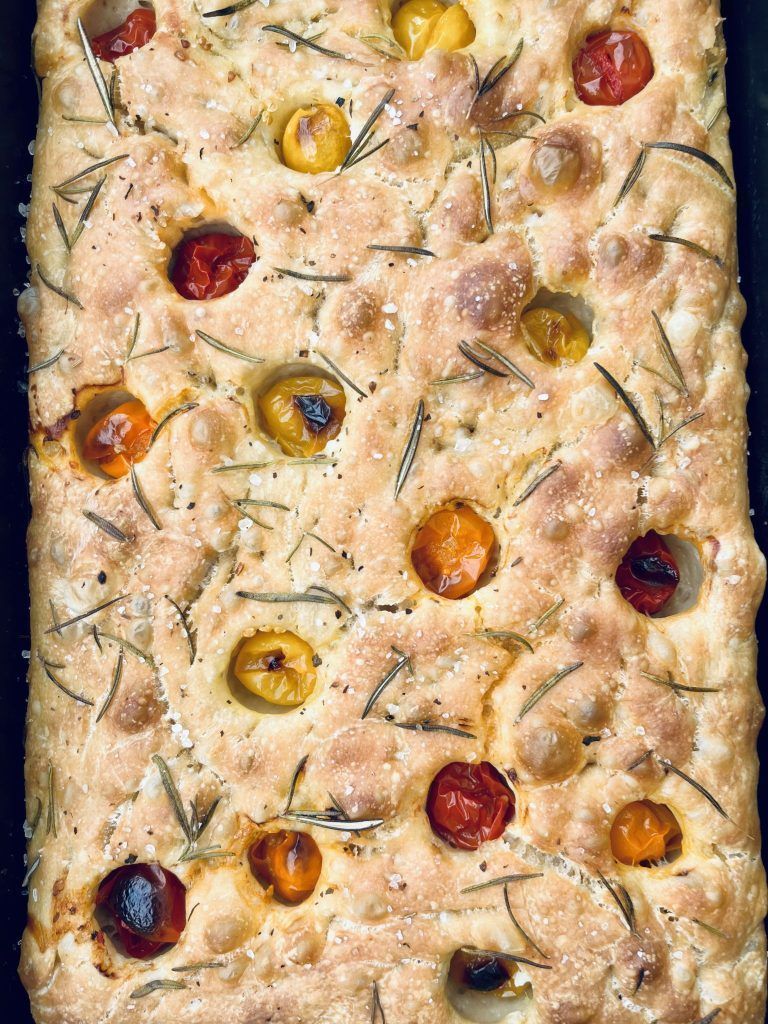 Backrezept Sommer Focaccia