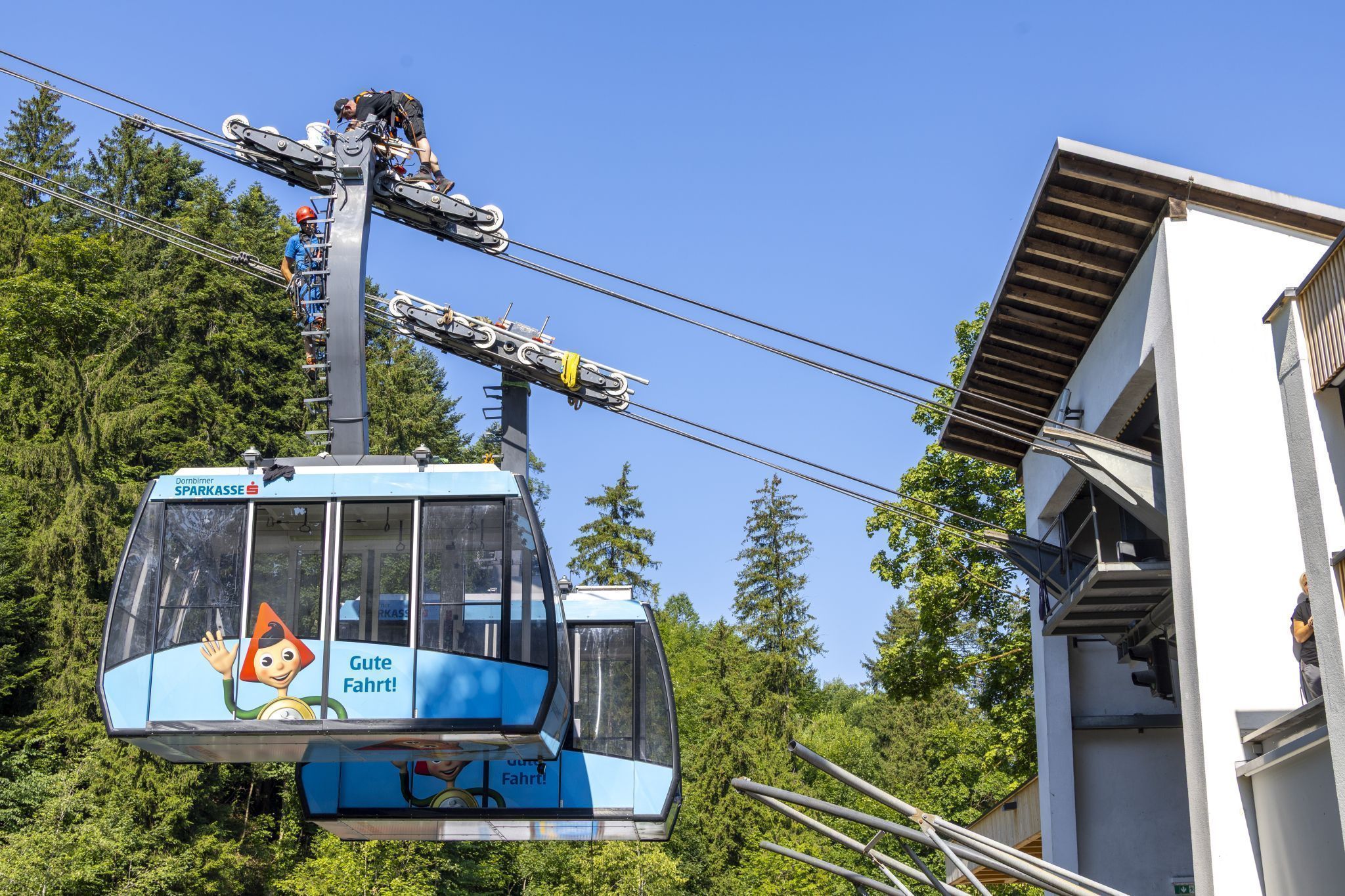 So lange wird die Dornbirner Karrenseilbahn vermutlich stillstehen