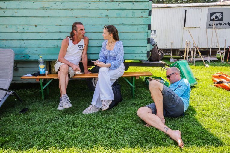 350 Tonnen: Rorschachs Sandskulpturen-Festival stellt jede Urlaubs-Sandburg in den Schatten