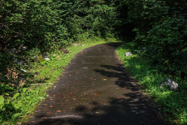 radweg umleitung schnepfau