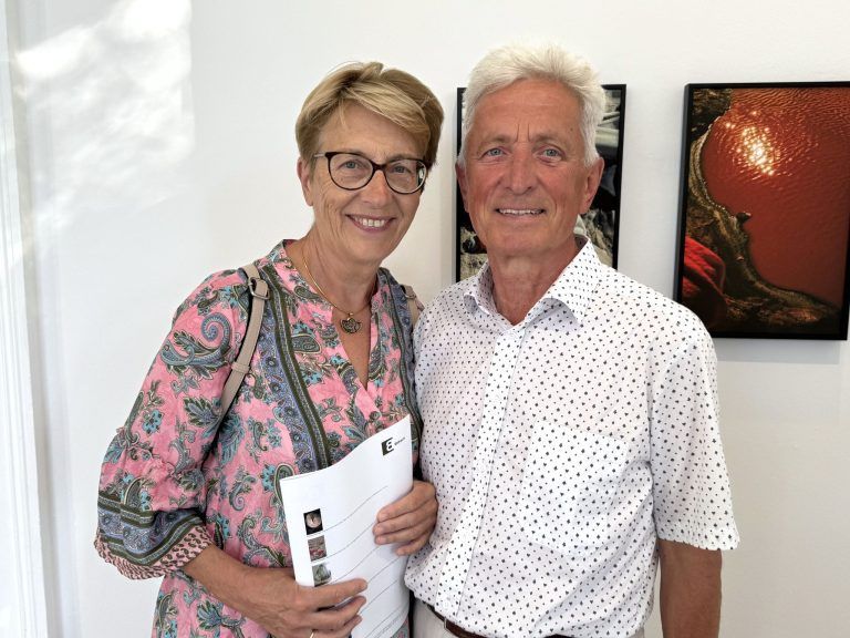 Körper, Raum und Erinnerung: Kunstinteressiert: Marie-Helene und Werner Scherwitzl.