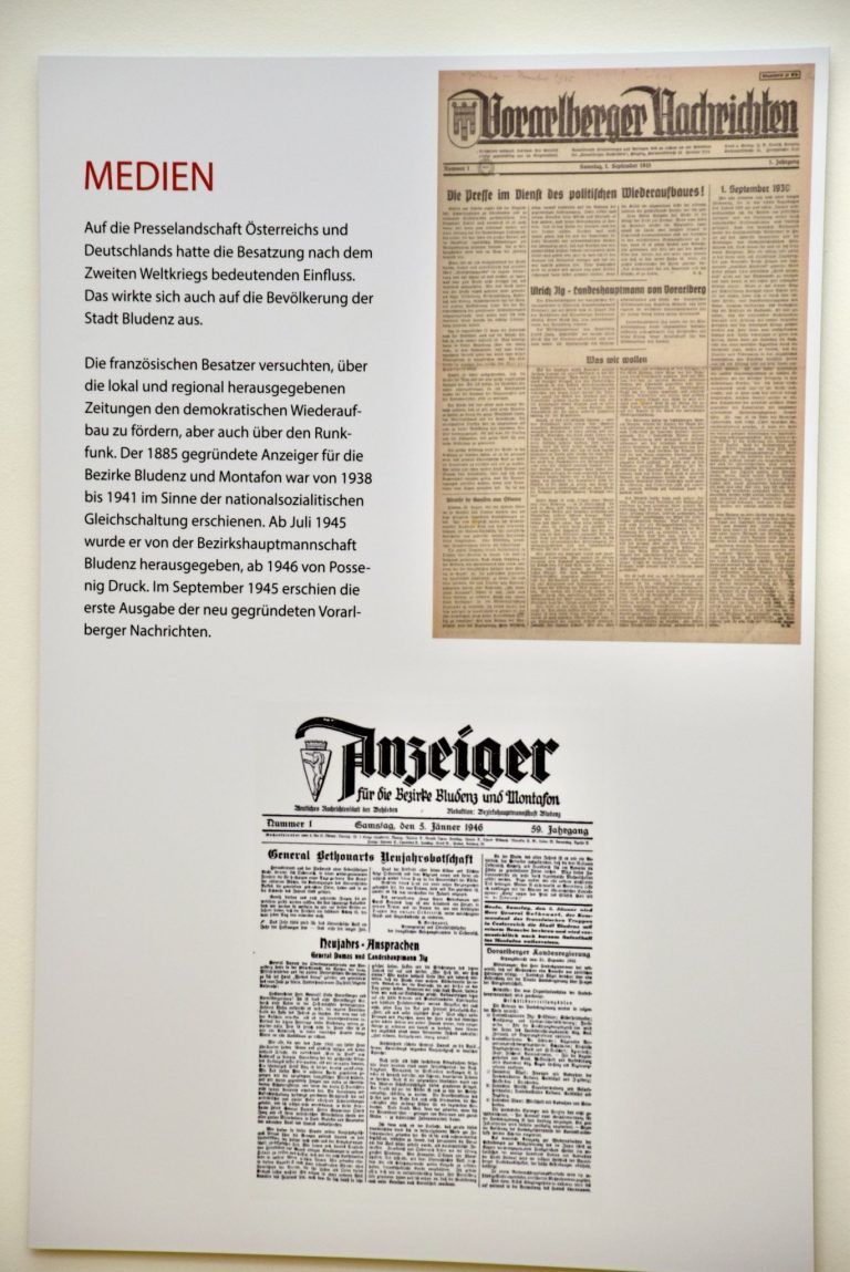 "Die Menschen litten wirkliche Not": Die Sommerausstellung widmet sich immer historischen Themen - heuer dem Kriegsende 1945 in Bludenz.