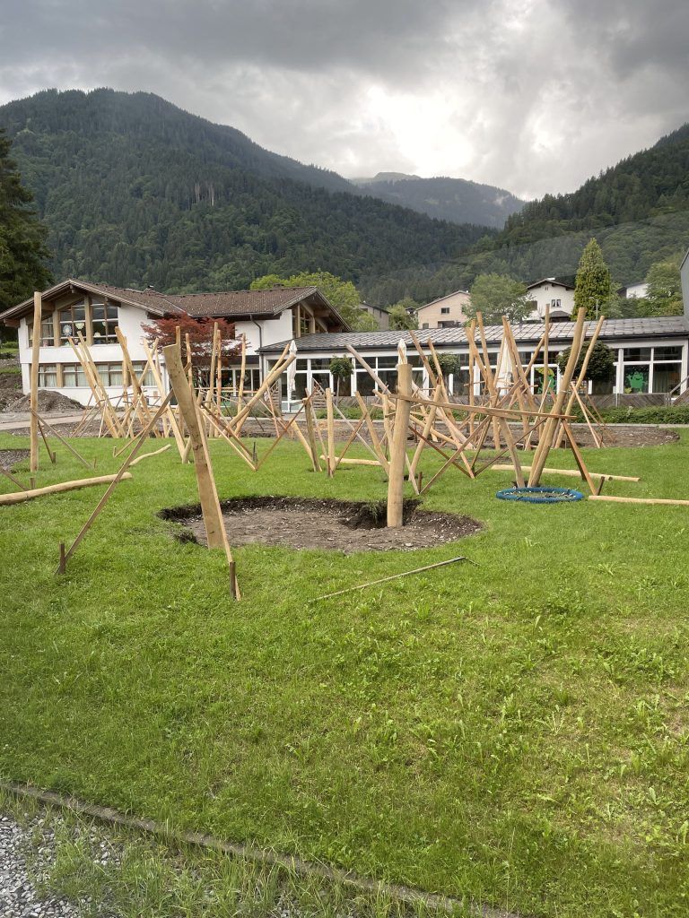 Neuer Spielplatz am Bildungscampus Vandans
