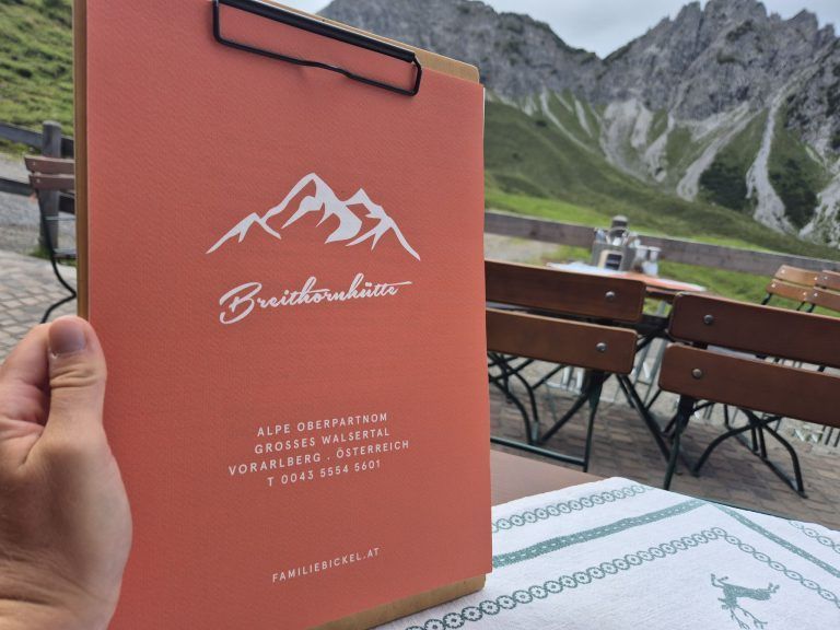 Wanderserie, Glattmar, Großes Walsertal, Breithornhütte, Sonntag-Stein