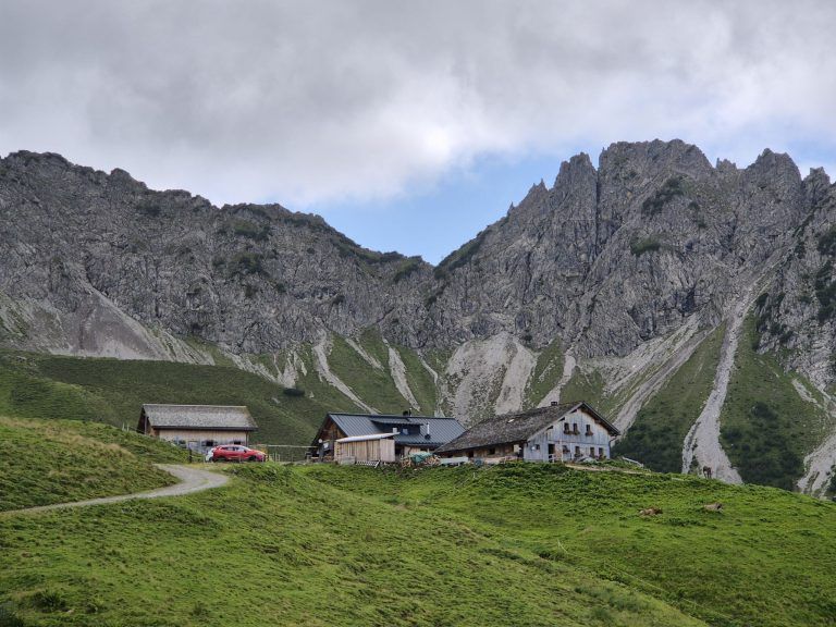 Wanderserie, Glattmar, Großes Walsertal, Breithornhütte, Sonntag-Stein