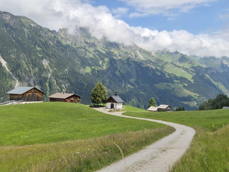 Wanderserie, Glattmar, Großes Walsertal, Breithornhütte, Sonntag-Stein