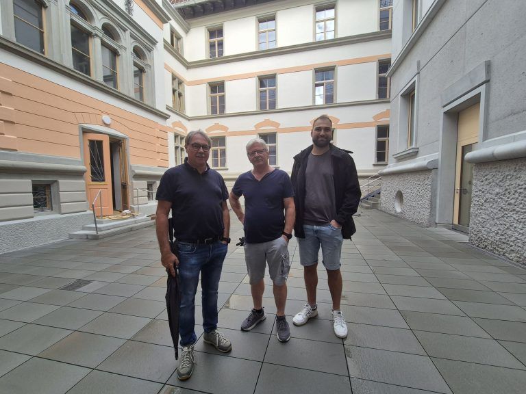 Volksschule Mitte, Neubau, plus Museumsdepot der Stadt Bludenz