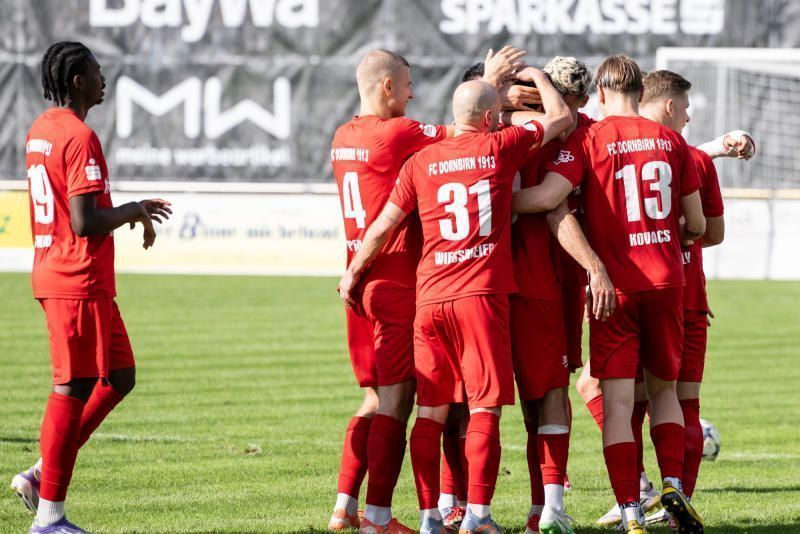 Befreiungsschlag für Dornbirn in Lauterach. 