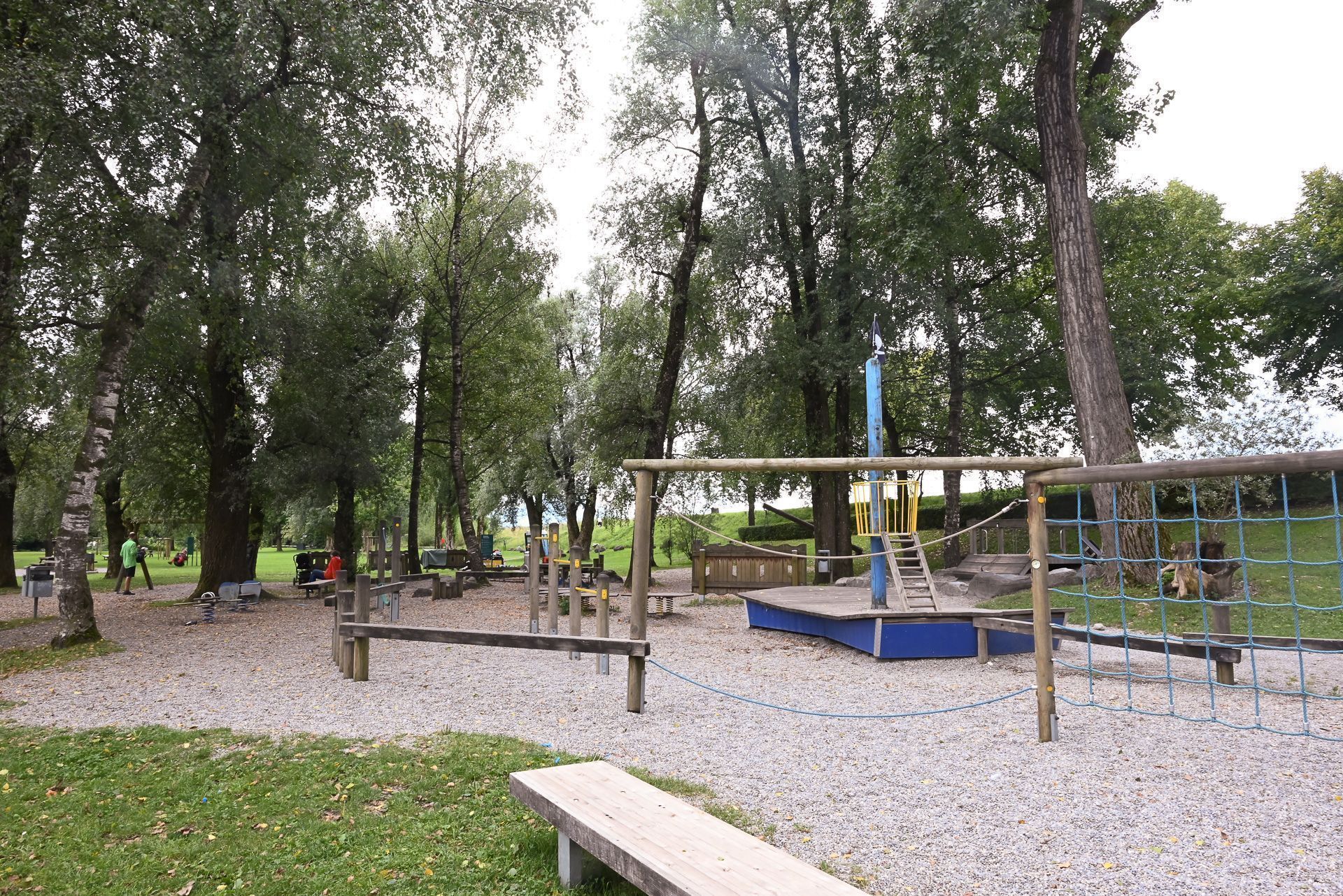 Der Spielplatz gilt als größter in der Marktgemeinde und trumpft mit einer Vielzahl an Geräten auf.